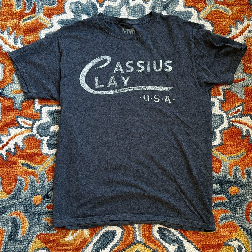 Cassius Clay Mohammed Ali shirt